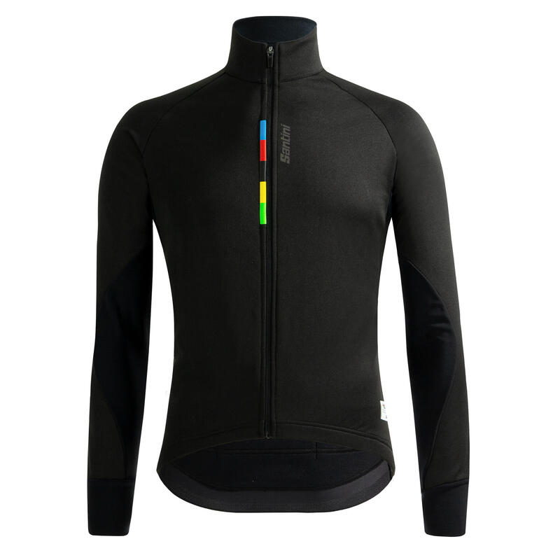 VESTE VELO ROUTE HIVER SANTINI X UCI Noir