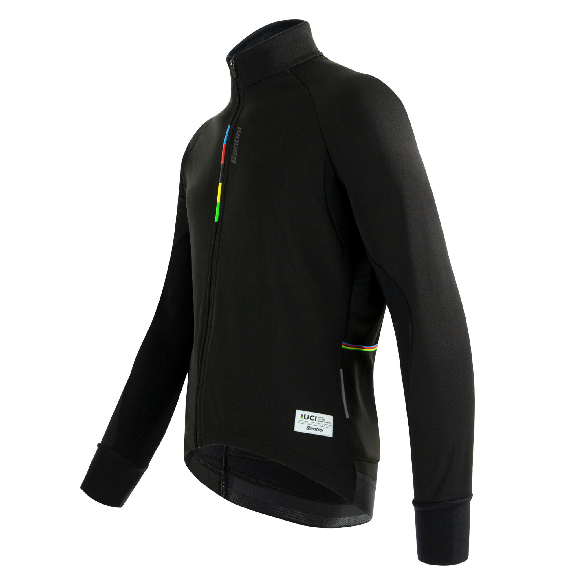 Road Cycling Winter Jacket UCI - Black 3/9