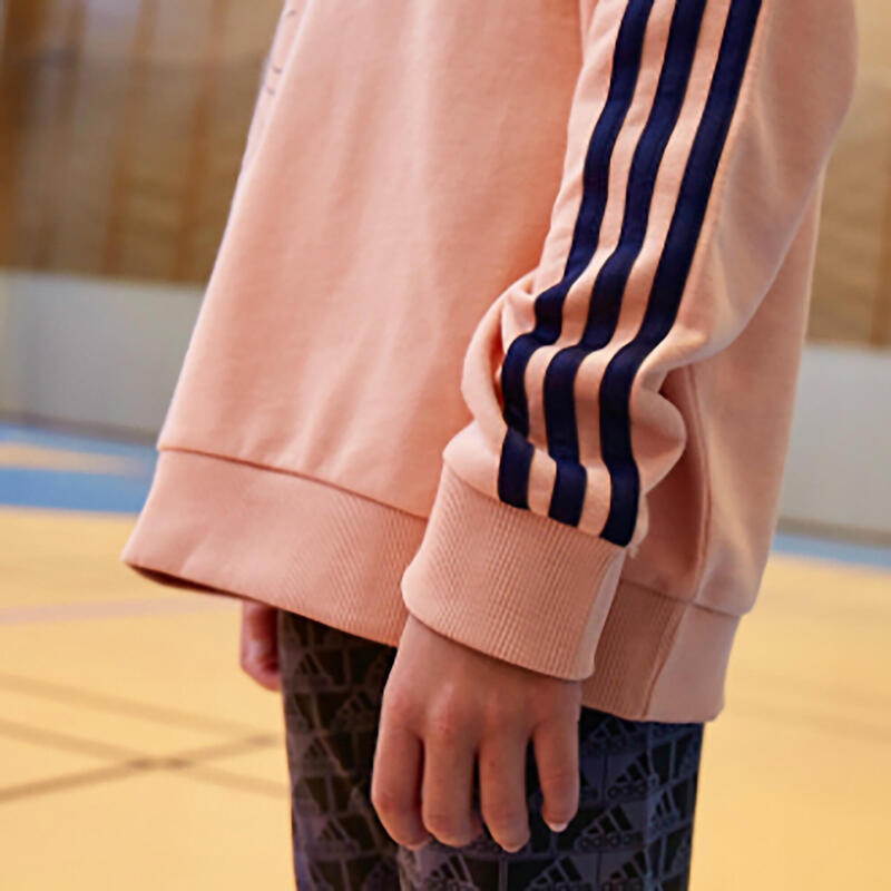 Dívčí mikina Adidas korálová