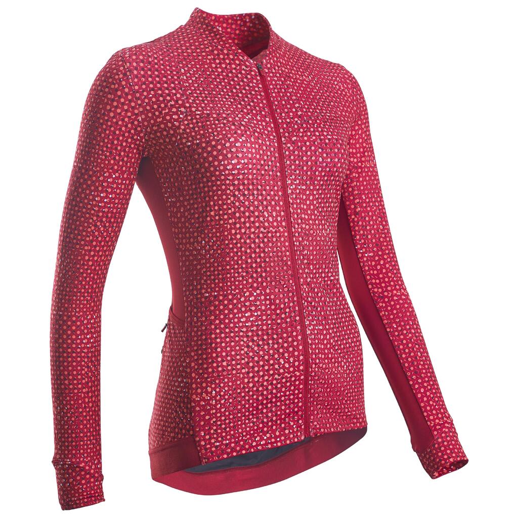 Women's long-sleeved road cycling jersey - limited edition bcam