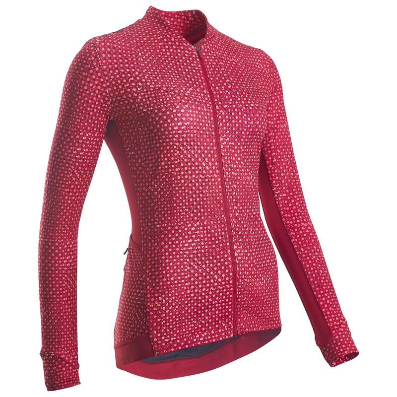 Women's Long-Sleeved Road Cycling Jersey
