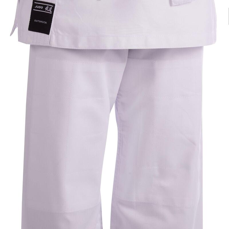 100 Kids' Judo Uniform - White