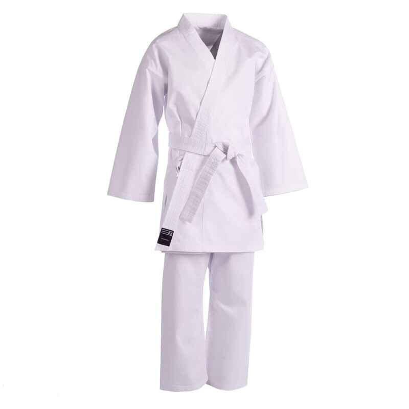 100 Kids' Karate Gi - White