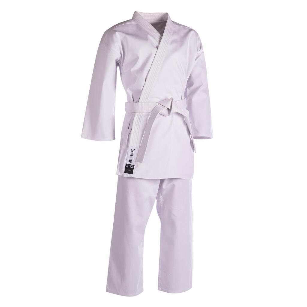 Uniforme de karate para adulto Outshock 100 blanco