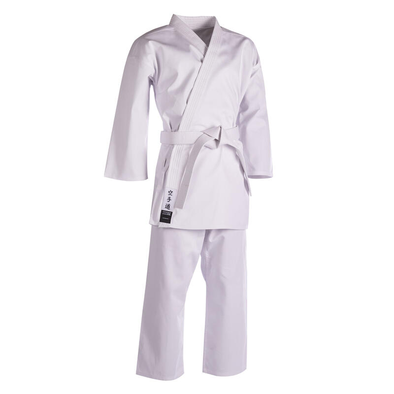 preposición textura caldera Kimono kárate karategi Outshock 100 adulto blanco | Decathlon