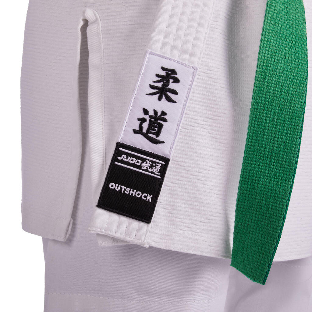 Kimono de judo aikido pour la compétition enfant, blanc
