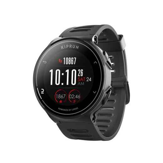 
      Įvairių sporto šakų išmanusis laikrodis su GPS „Kiprun 500“, juodas
  