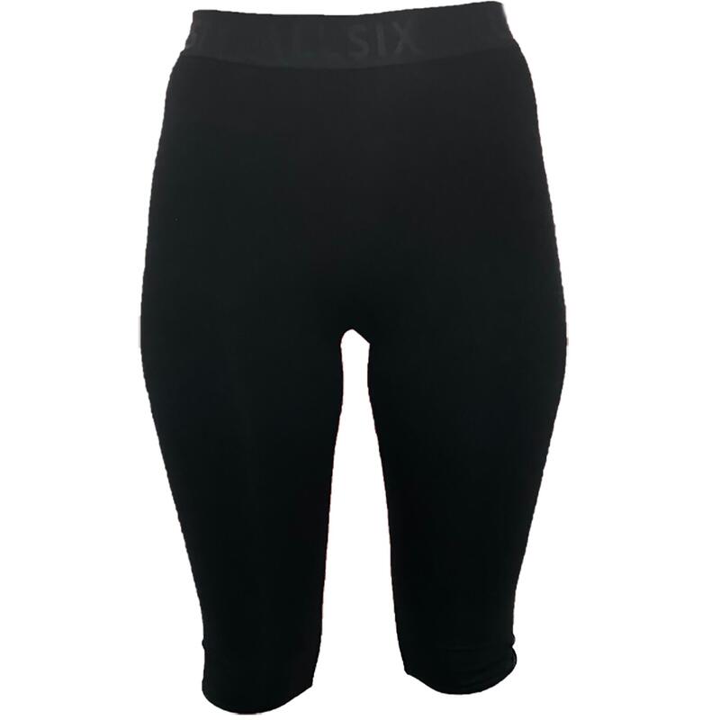 Leggings de algodón negro para jugadoras de voleibol