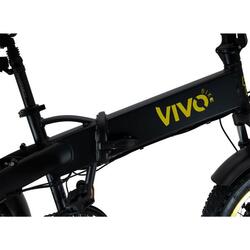 Bici pieghevole elettrica a pedalata assistita Vivobike VF 21 fatbike 20\