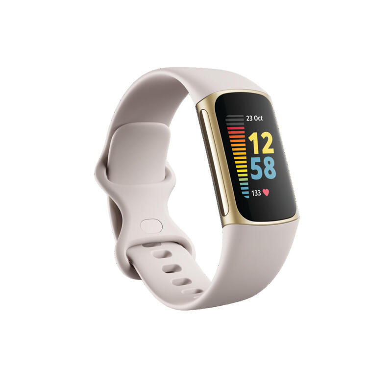 Activity tracker FITBIT CHARGE 5 bianco-oro