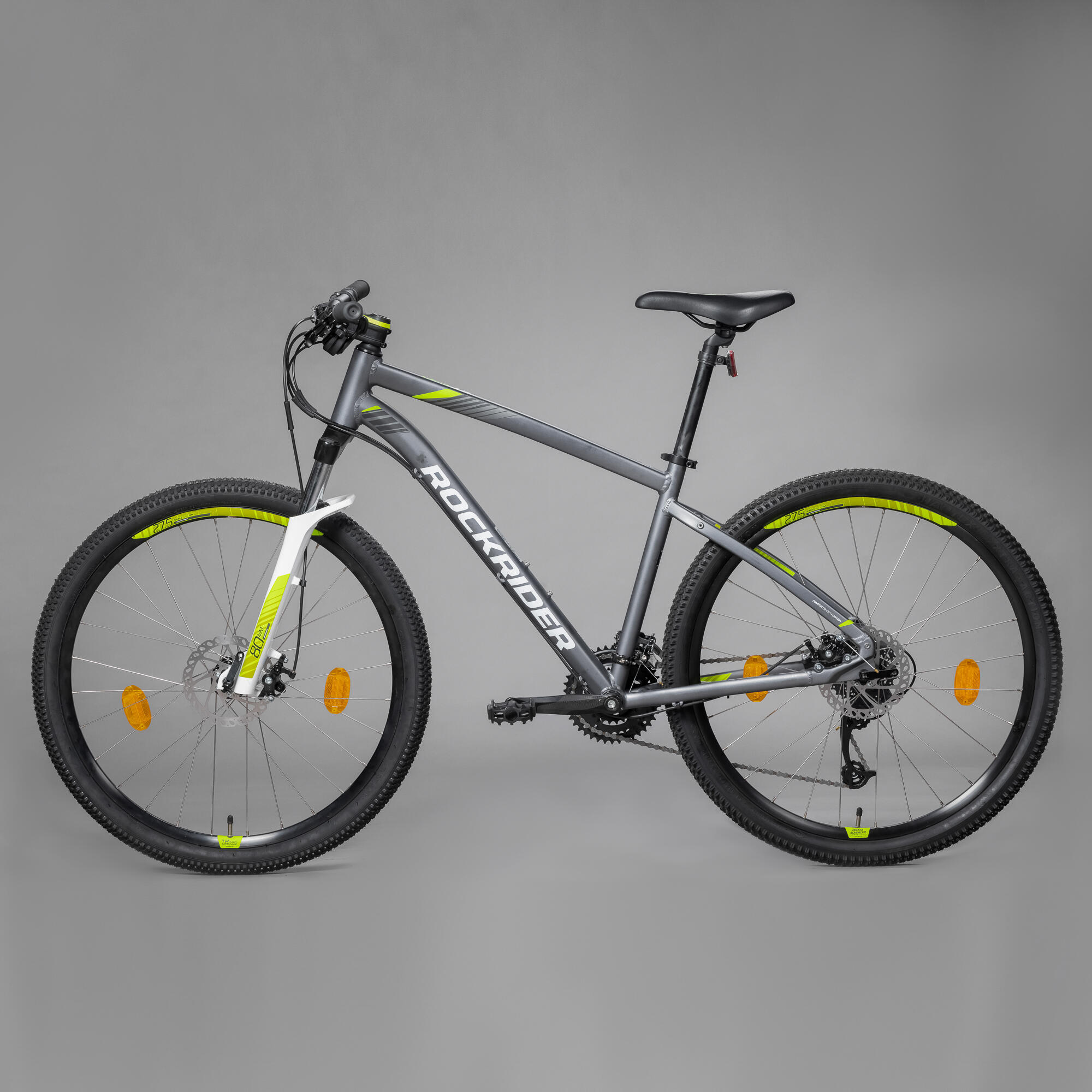 erupción Regularidad La ciudad Buy Adult Sport MTB Cycle - Rockrider ST520 - Grey Online | Decathlon
