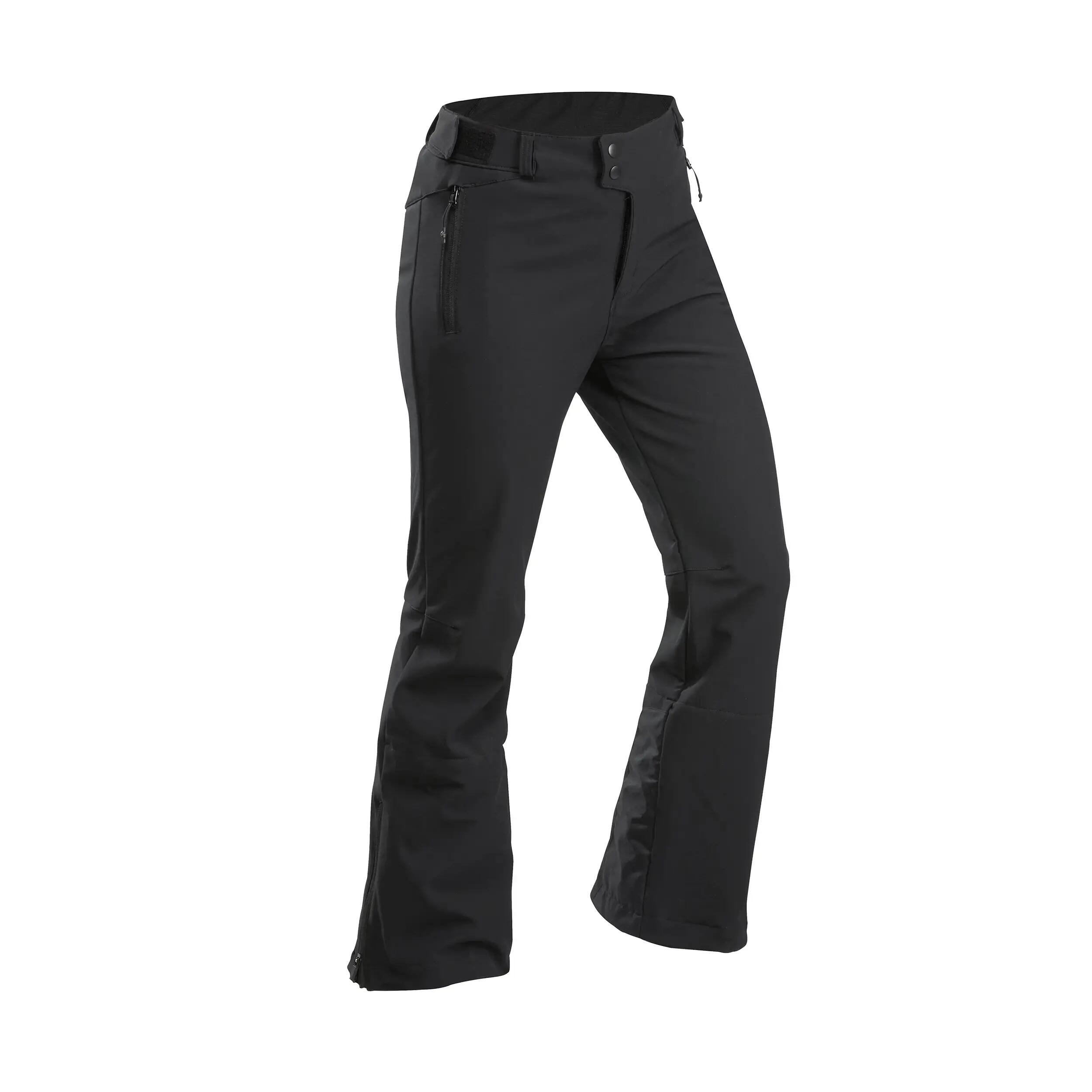 Calças de ski e de snowboard impermeáveis homem, 500 SLIM preto 3/17