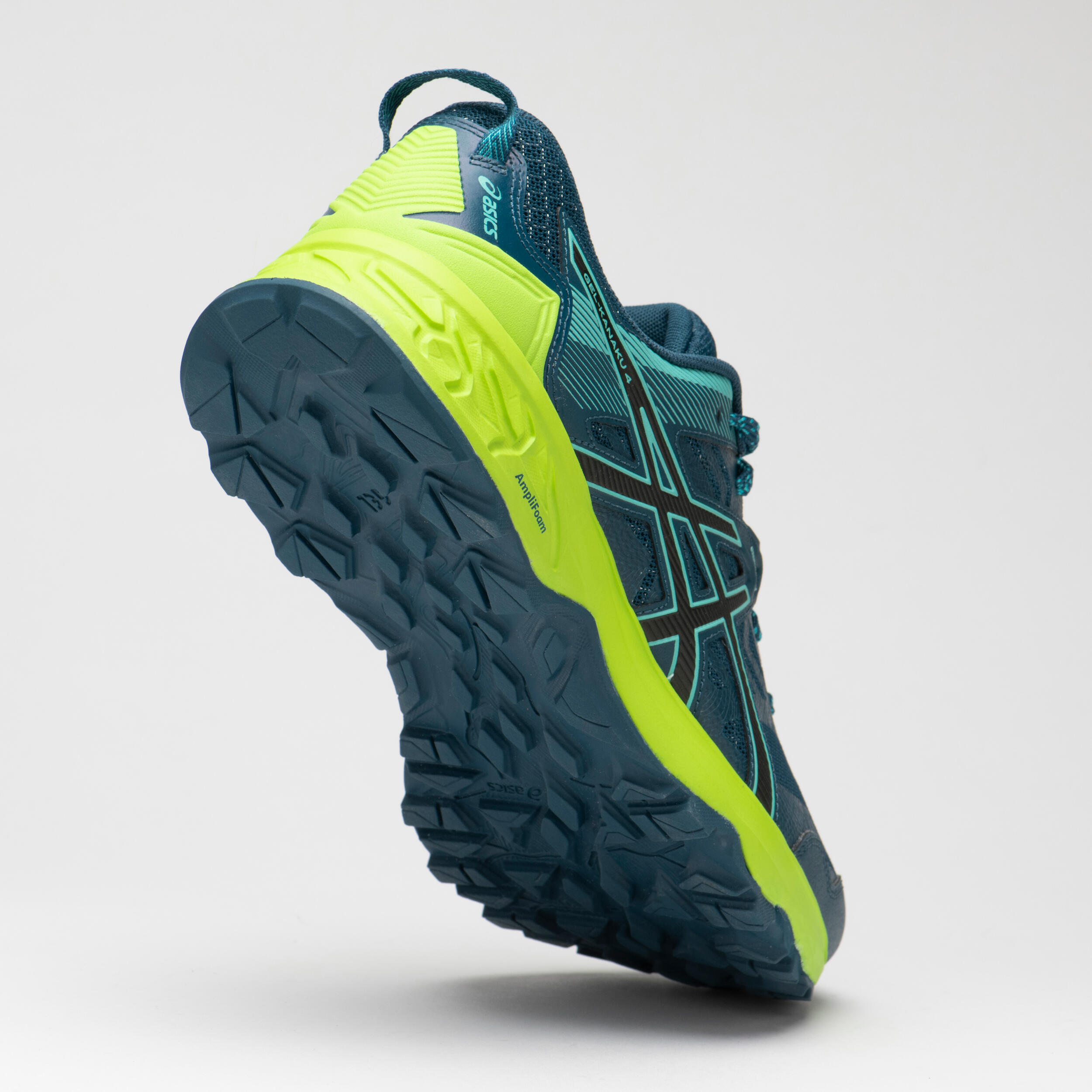 Scarpe trail uomo Asics GEL KANAKU 4 azzurro-verde ASICS | DECATHLON