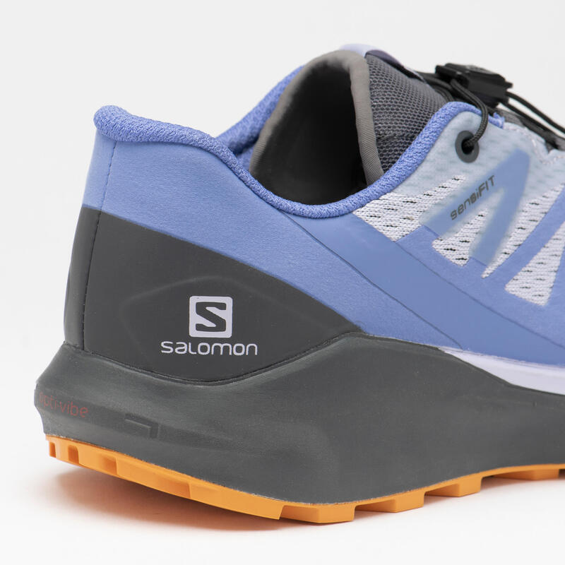 Laufschuhe Trail Salomon Sense Ride 4 Damen fliederfarben/schwarz