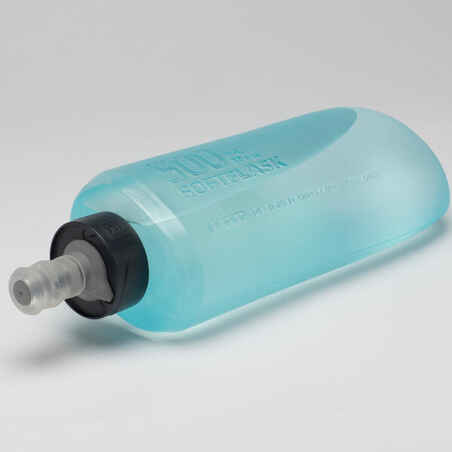 Moder fleksibilni bidon za vodo za tek po brezpotjih (500 ml)