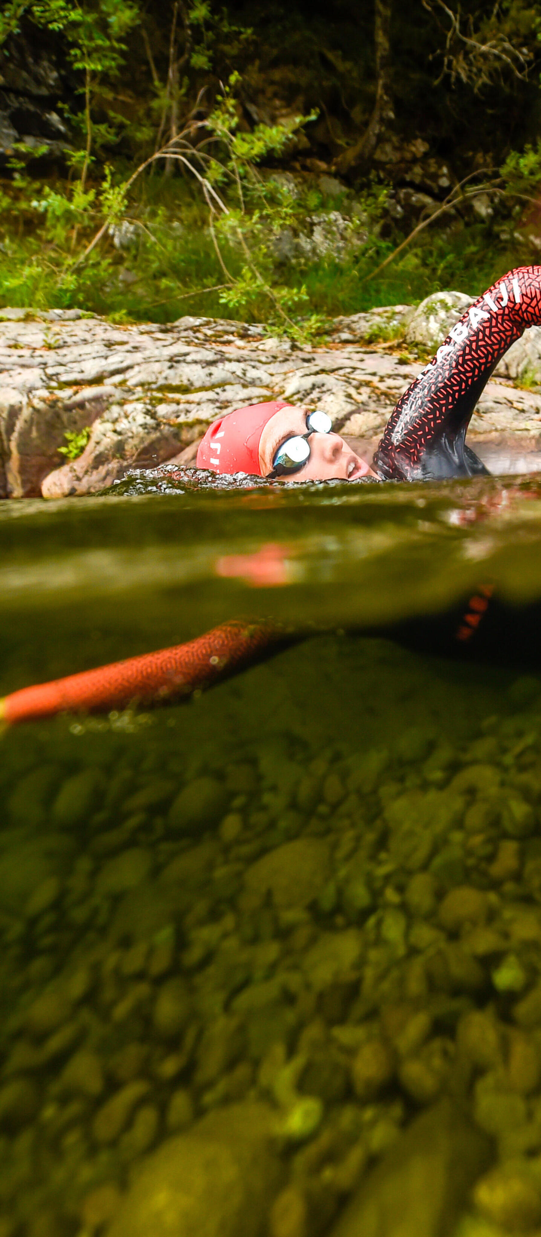 Comment performer en natation en eau vive ?