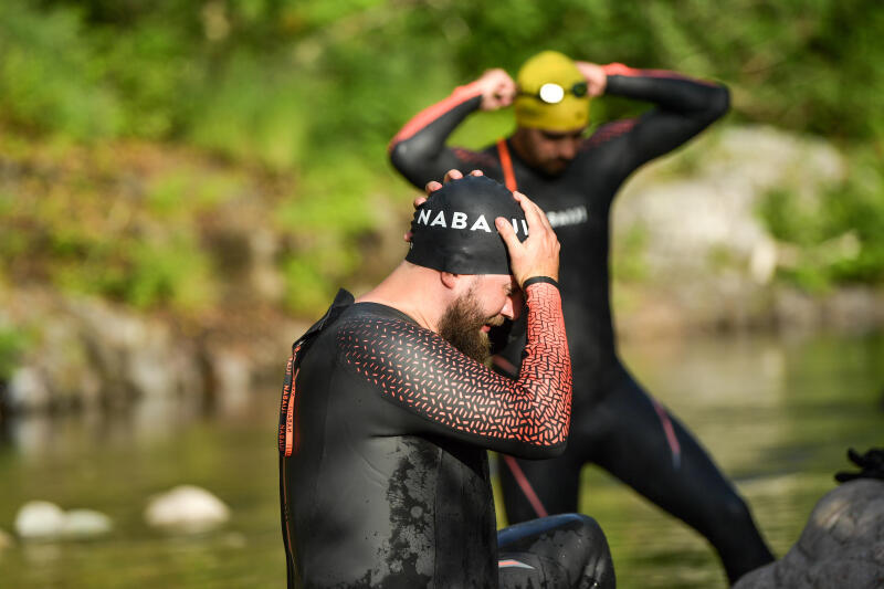 Kombinezon pływacki openwater męski Nabaiji OWS z neoprenu 4/2 mm