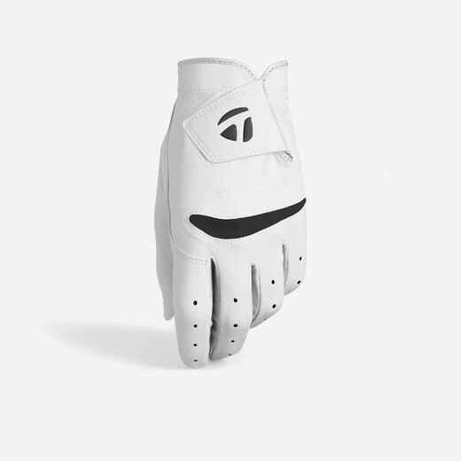 
      MEN’S RIGHT-HANDED TAYLORMADE STRATUS GOLFING GLOVE - WHITE
  