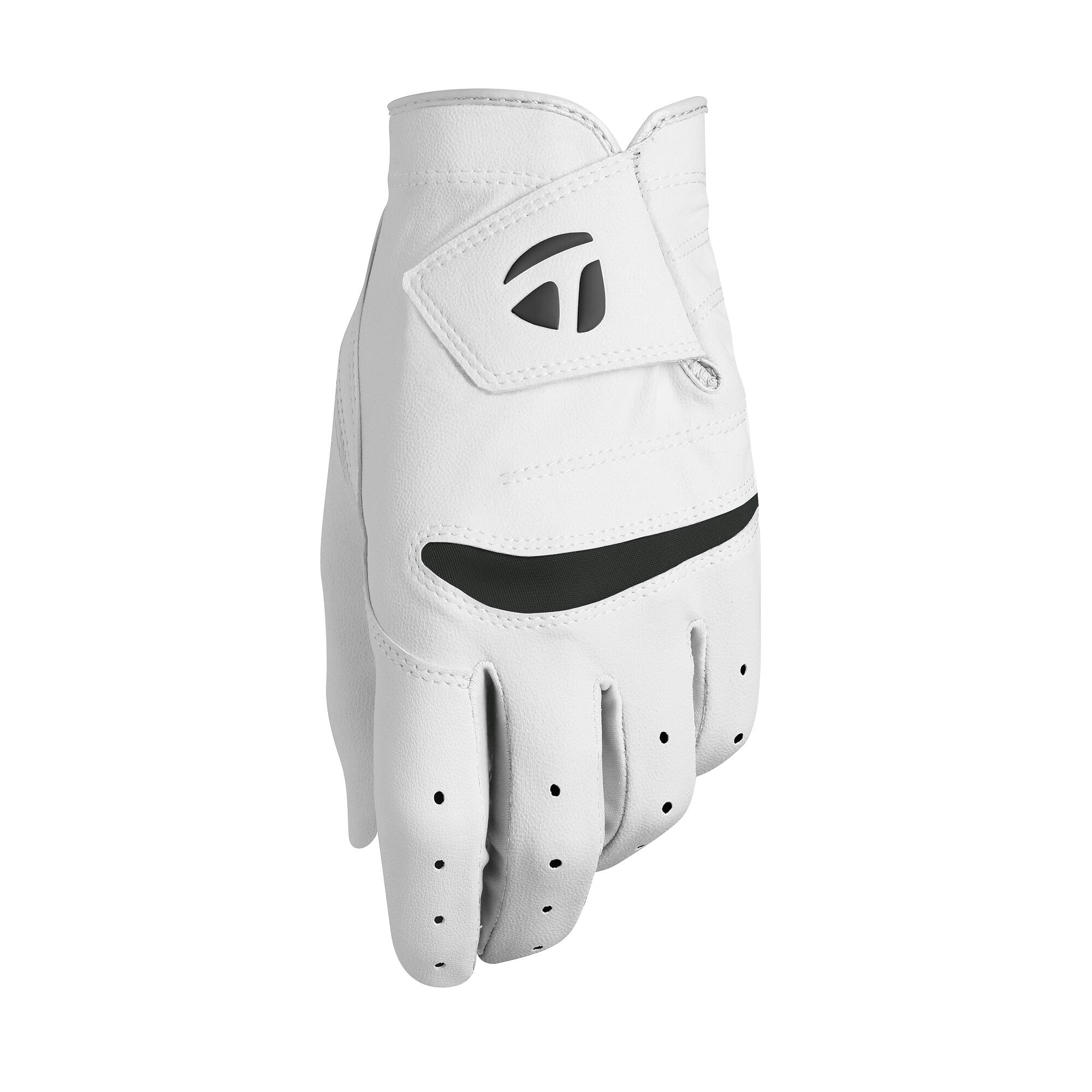 TAYLORMADE MEN'S GOLF GLOVE STRATUS RIGHT HANDED - TAYLOR MADE WHITE