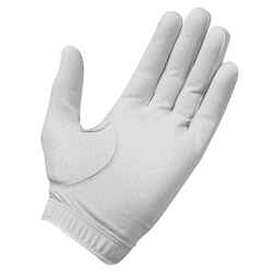 MEN'S GOLF GLOVE STRATUS RIGHT HANDED - TAYLOR MADE WHITE