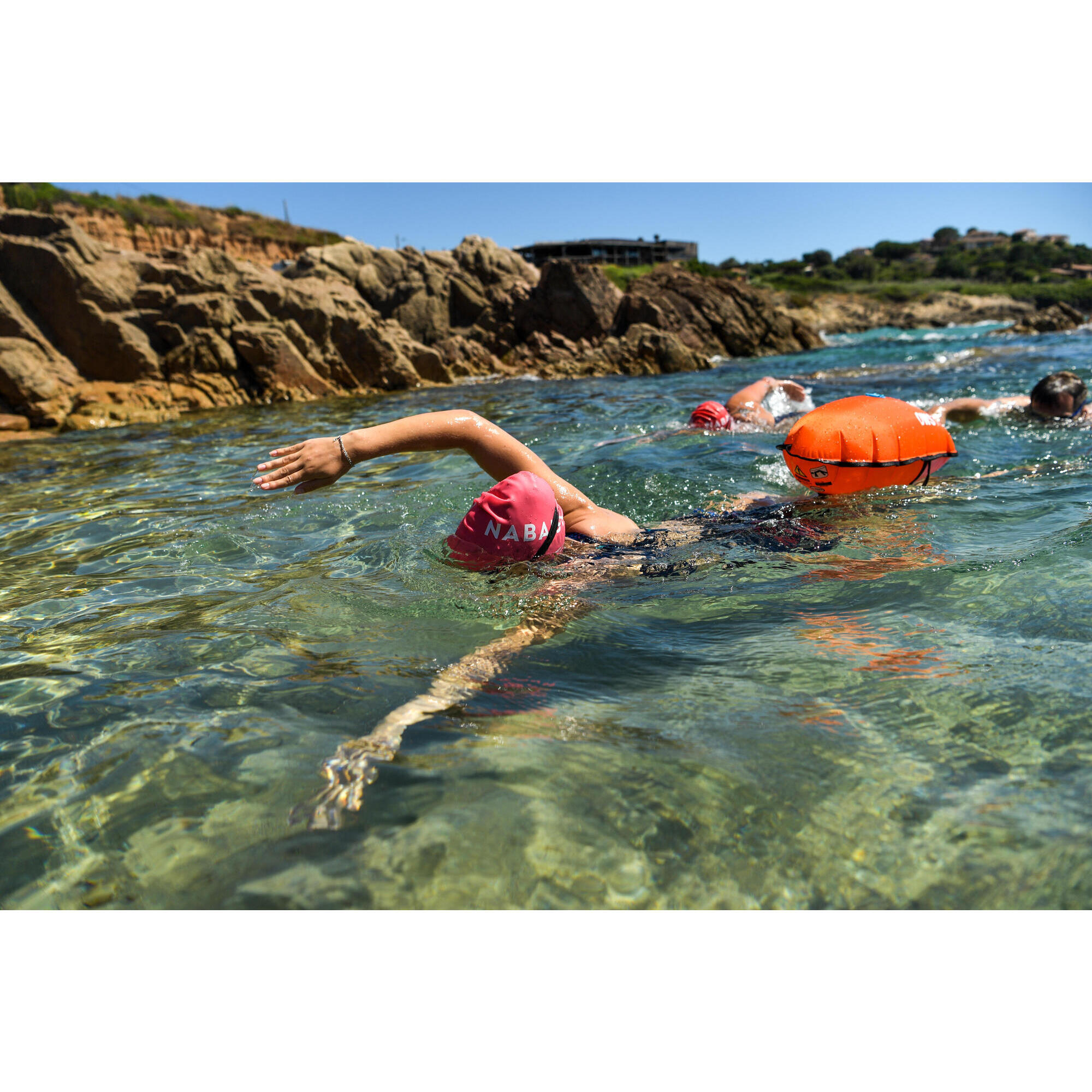 OWS 100 SWIM BUOY FOR USE IN OPEN WATER Decathlon