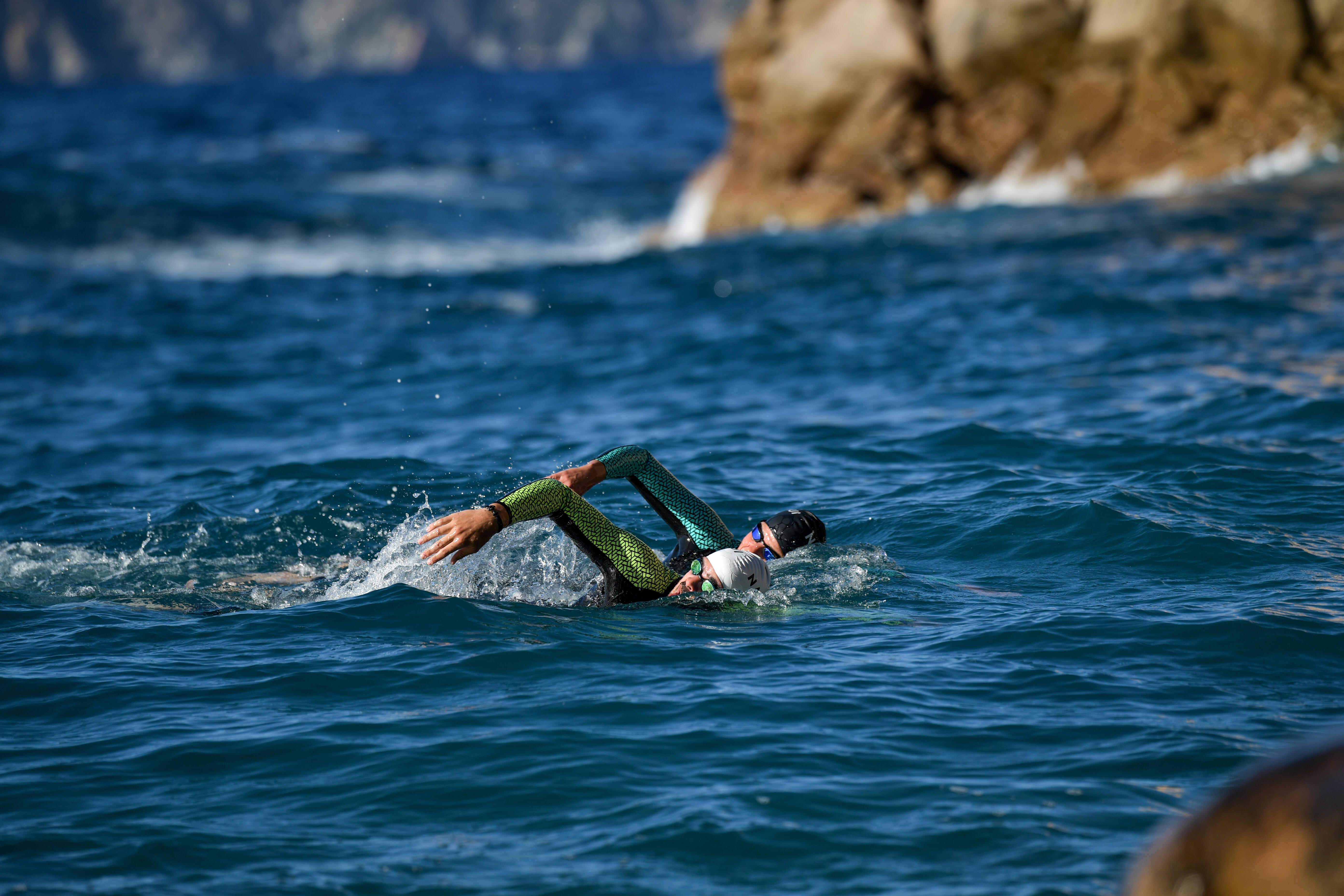 Men's Neoprene Wetsuit - OWS 500 Green - NABAIJI