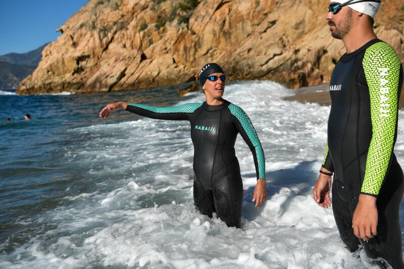 Kombinezon pływacki openwater męski Nabaiji OWS 500 Glideskin neopren 2,5/2 mm