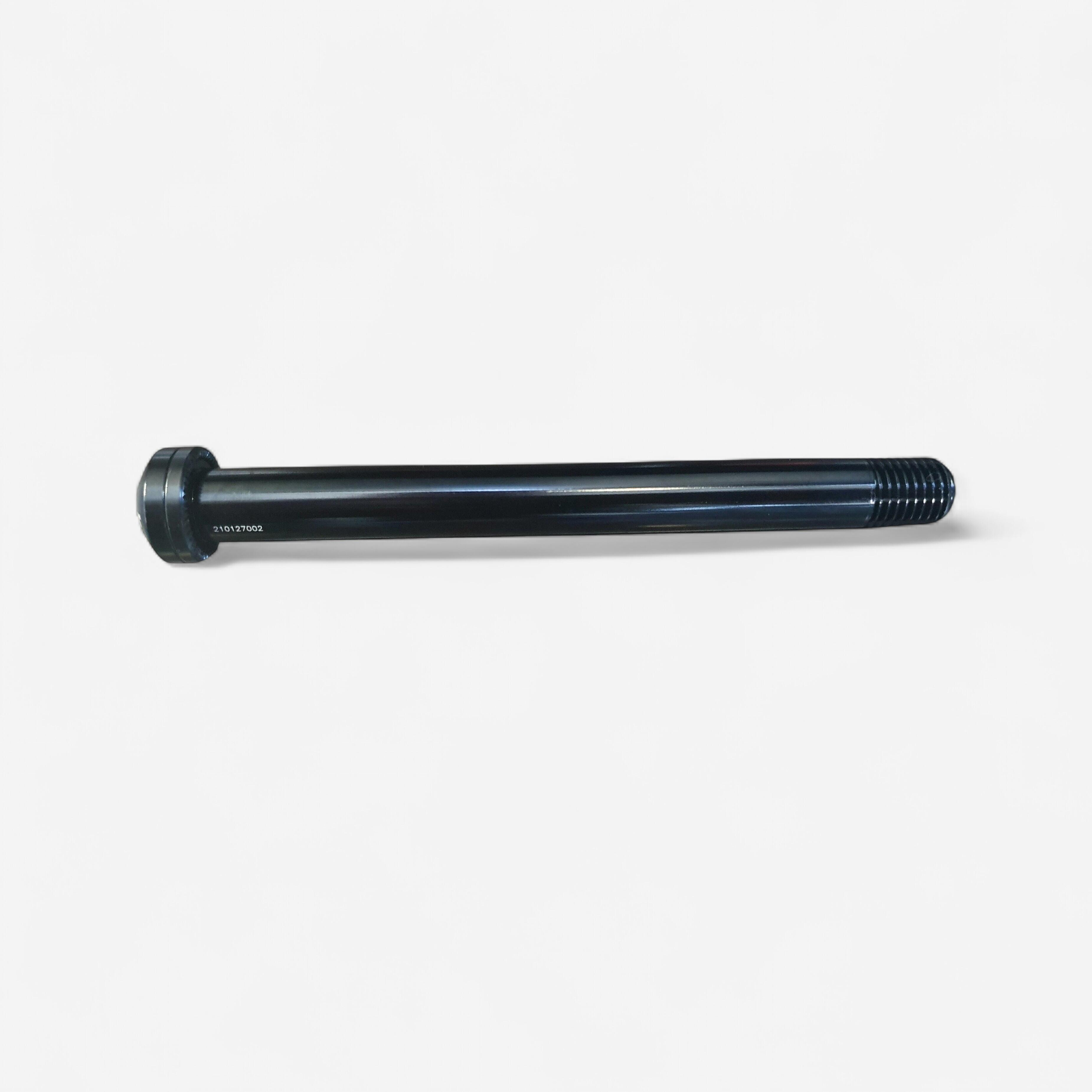 AXE TRAVERSANT DE ROUE AVANT 12x100MM ALUMINIUM PAS DE 1.5 SANS ATTACHE RAPIDE