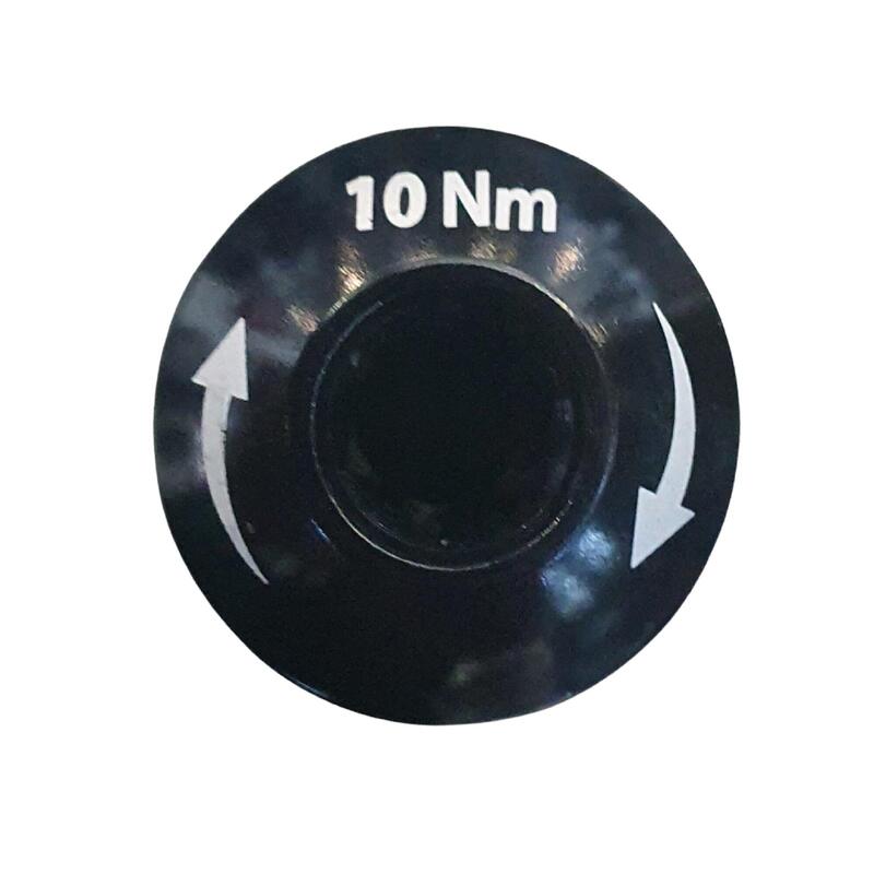 Pevná osa na přední kolo 12×100 mm hliníková závit 1,5 bez rychloupínáku 