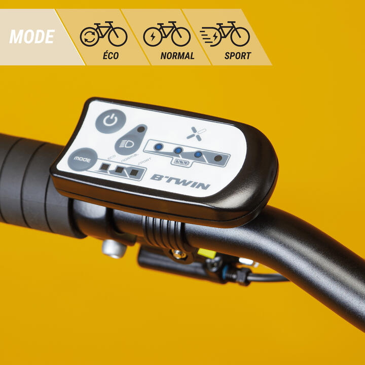 20 Inch Electric FOLDING BIKE btwin 500E BTWIN Decathlon