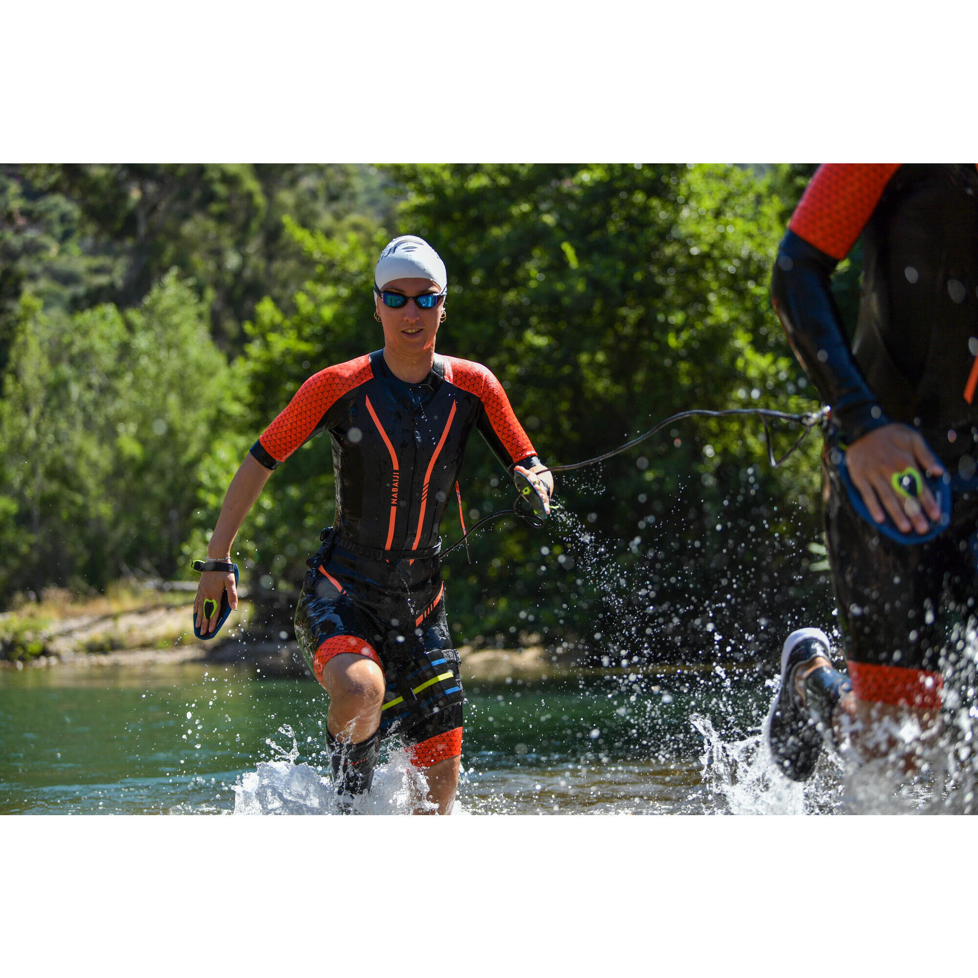 Supporto per boa di trazione Swimrun