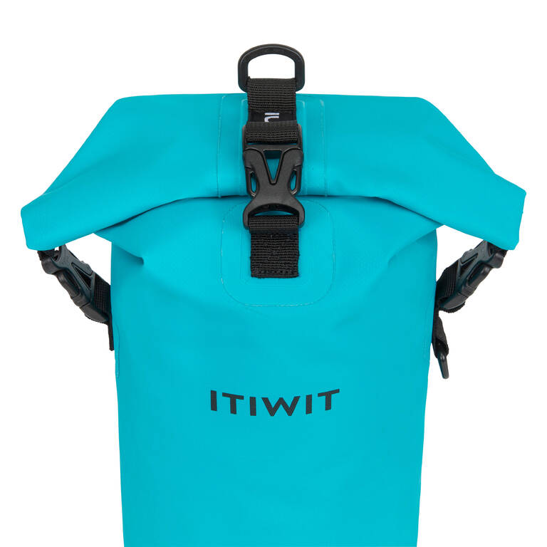 WATERPROOF DRY BAG 10 L - TURQUOISE