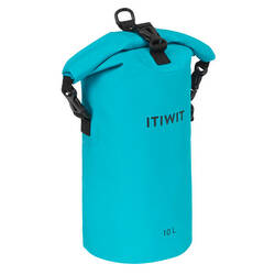 WATERPROOF DRY BAG 10 L - TURQUOISE