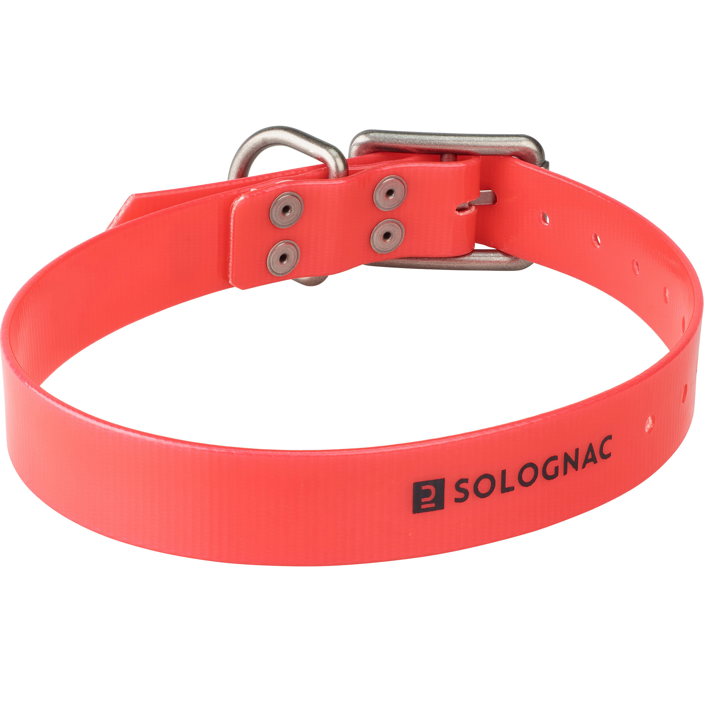 Dog collar red 500 2/5
