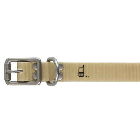 Dog Collar Grey 500