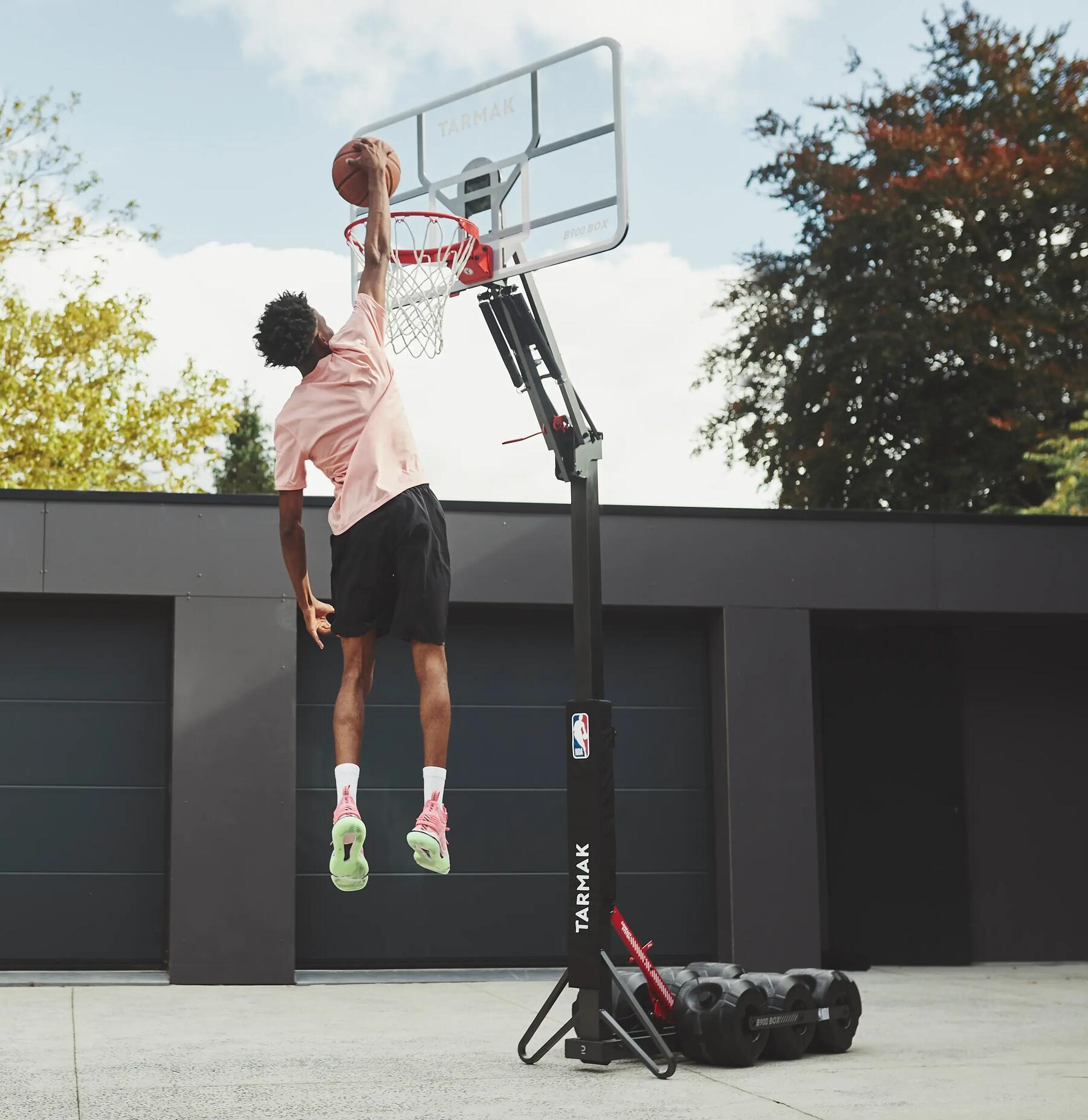 Cadeau de noel basketball panier