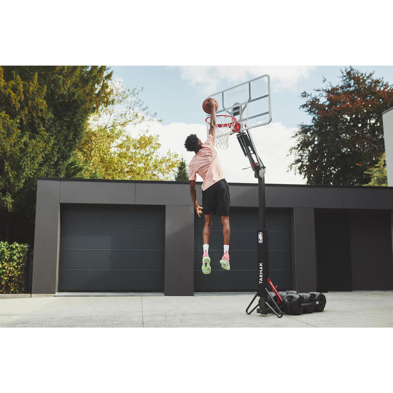Coș Baschet cu structură de susținere B900 Box NBA 2,10 m - 3,05 m 