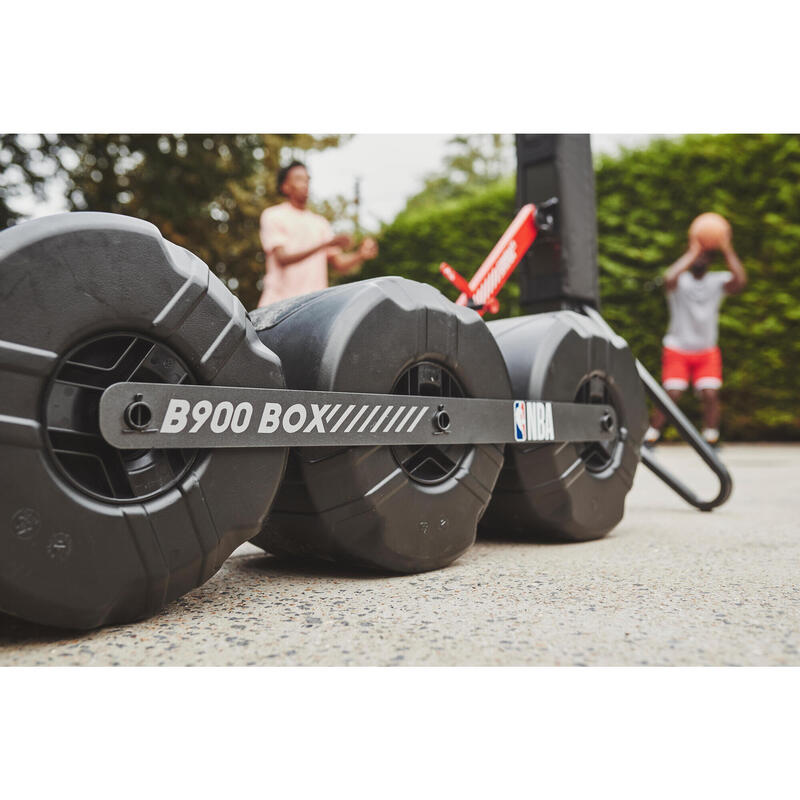 Coș Baschet cu structură de susținere B900 Box NBA 2,10 m - 3,05 m 