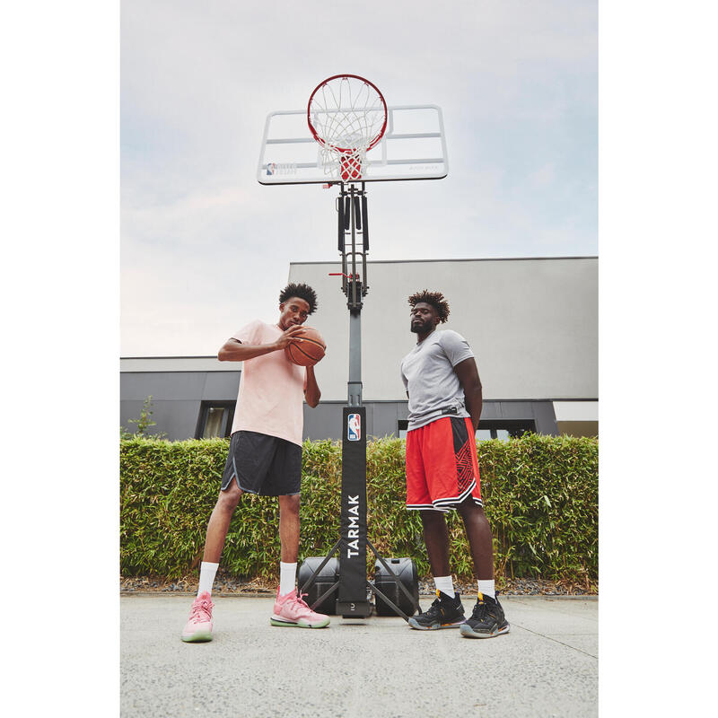 Basketball Korbanlage klappbar mit Rollen Höhe 2,10 bis 3,05m - B900 Box NBA