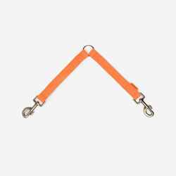 LEAD COUPLER FOR 2 DOGS - ORANGE