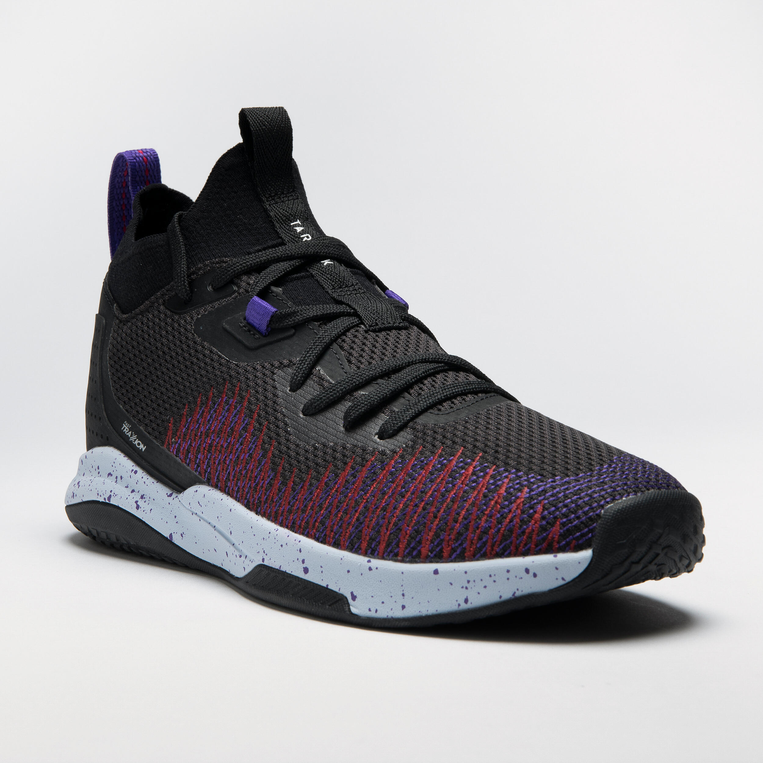 Women's Basketball Shoes Fast 500 - Black/Purple 4/8