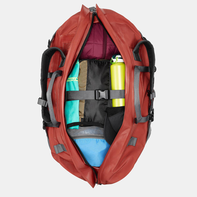 Geantă Impermeabilă Trekking călătorie DUFFEL900 EXTEND 80L - 120L 