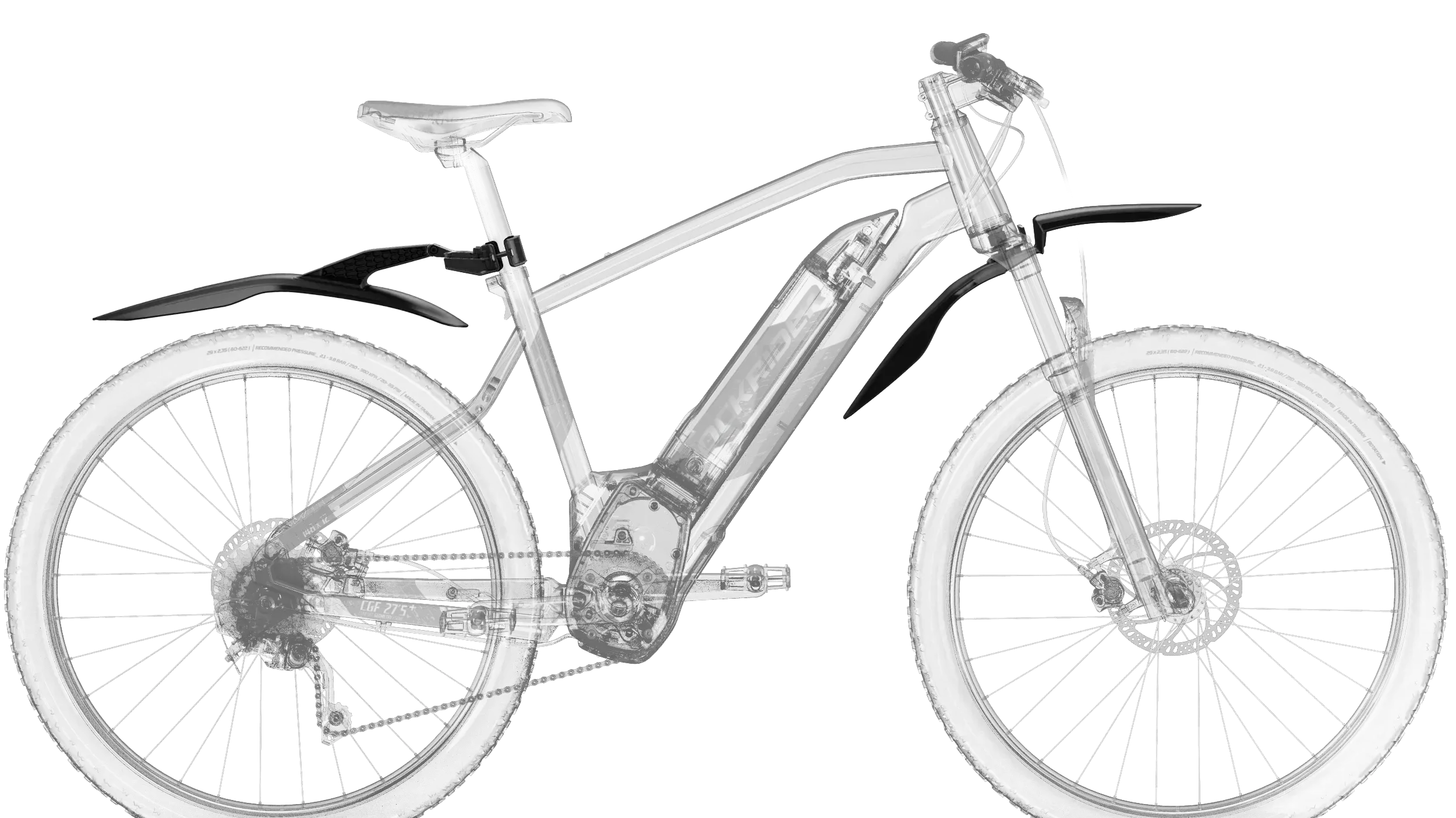 kit apărătoare noroi MTB