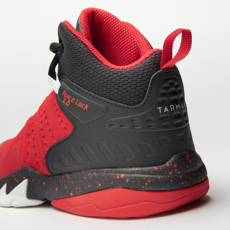 CHAUSSURES DE BASKETBALL ENFANT CONFIRME - SS500H ROUGE