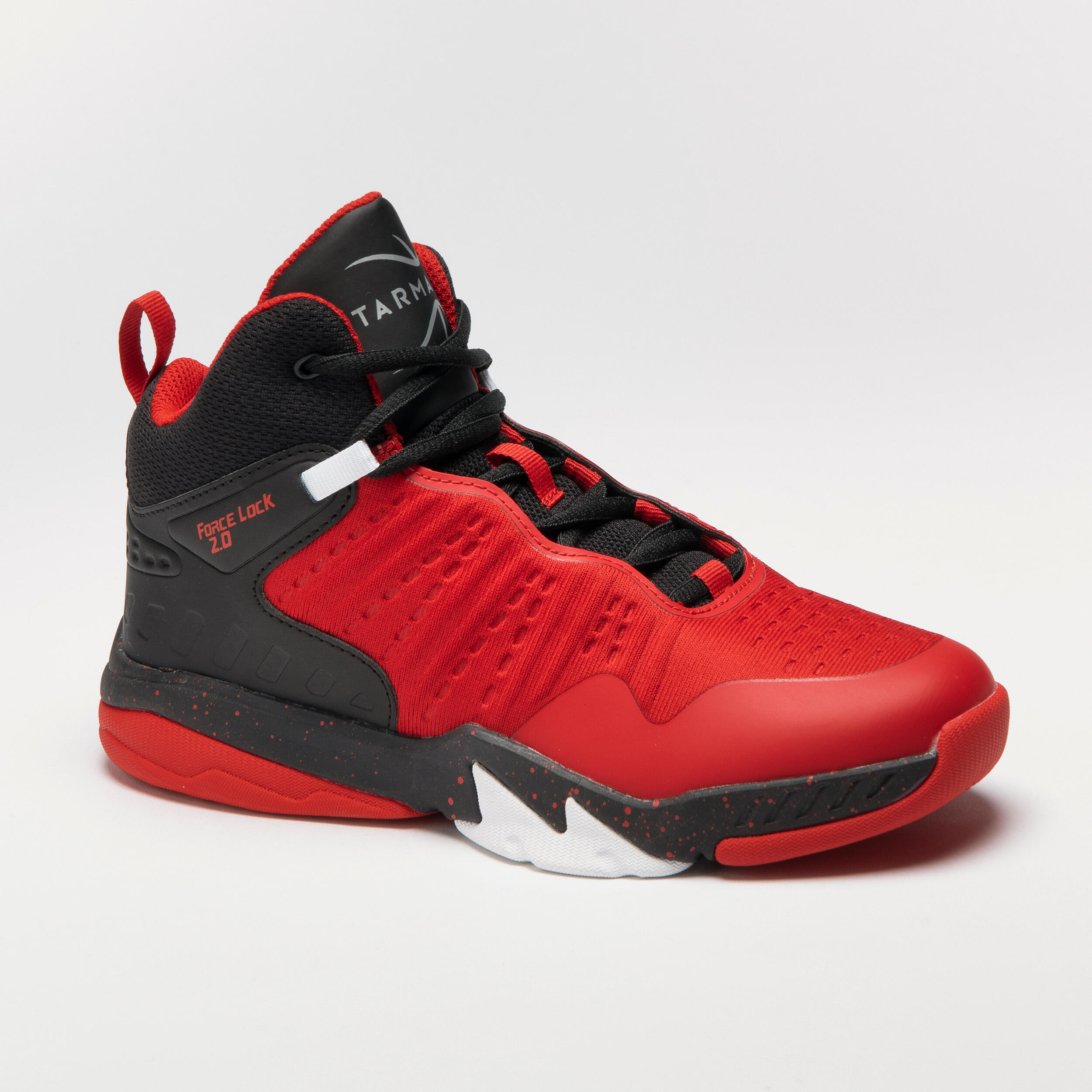 Chaussures de basketball enfant – SS 500 rouge - TARMAK