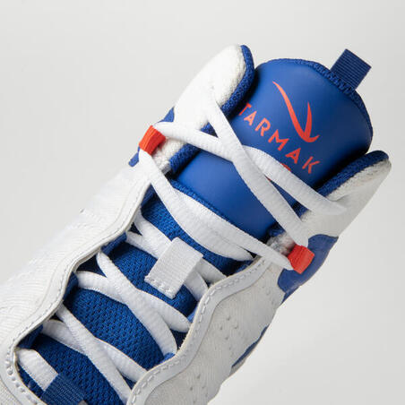 Кросівки дитячі SS500H для баскетболу білі/сині/червоні