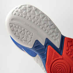 Παιδικά παπούτσια μπάσκετ μεσαίου επιπέδου SS500H - Λευκό/Μπλε/Κόκκινο