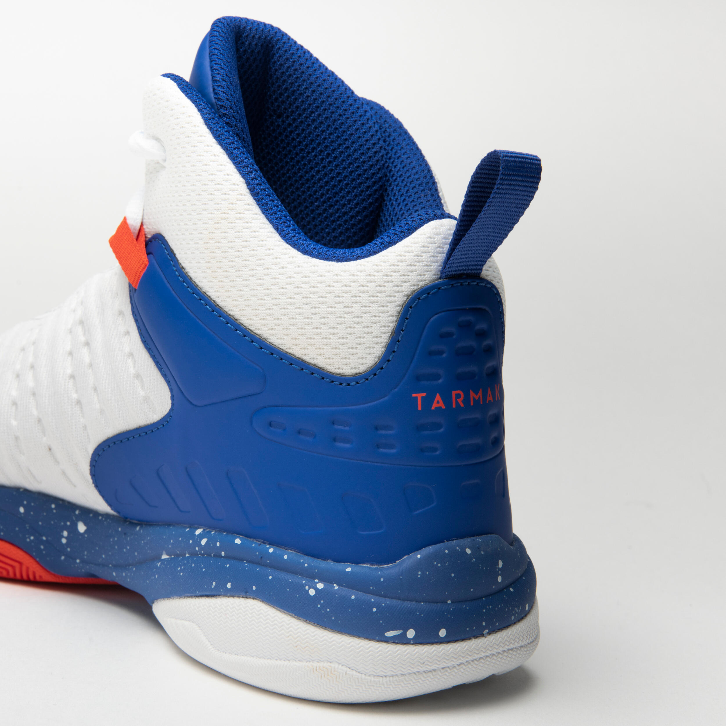 Chaussures de basketball enfant - SS 500H blanc/bleu - TARMAK