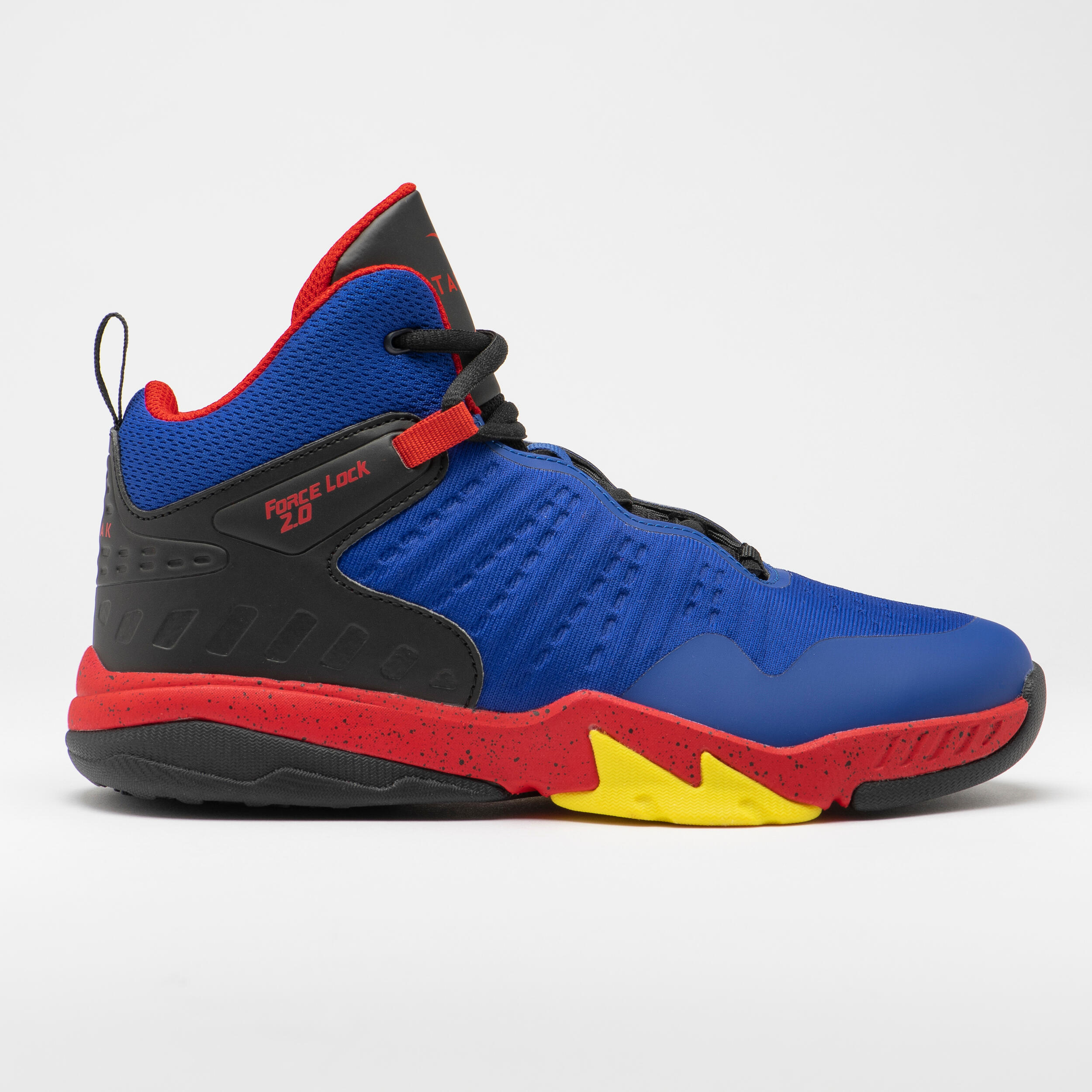 CHILDREN'S BASKETBALL SHOES CONFIRM - SS500H BLUE BLACK RED