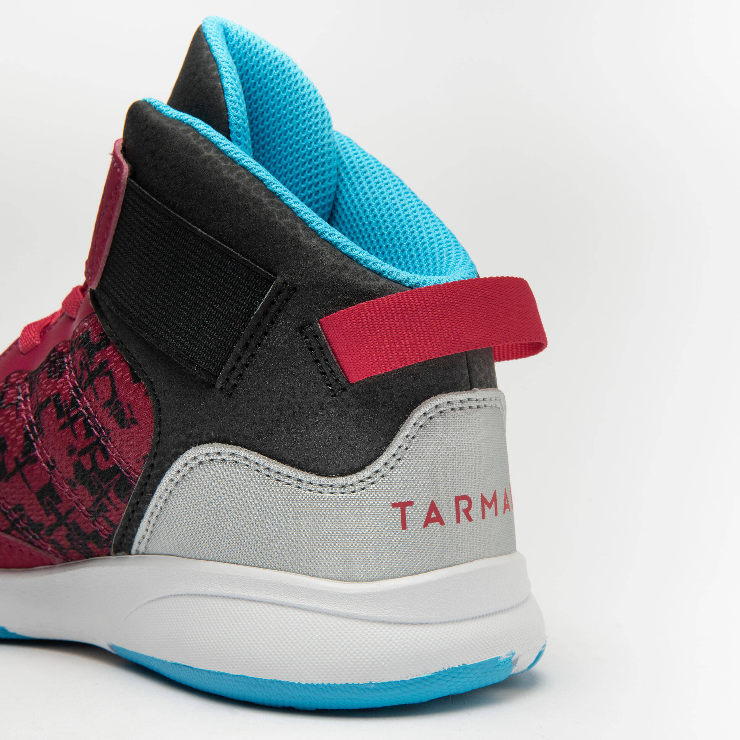 Kids' Beginner Basketball Shoes SE100 - Burgundy -  4